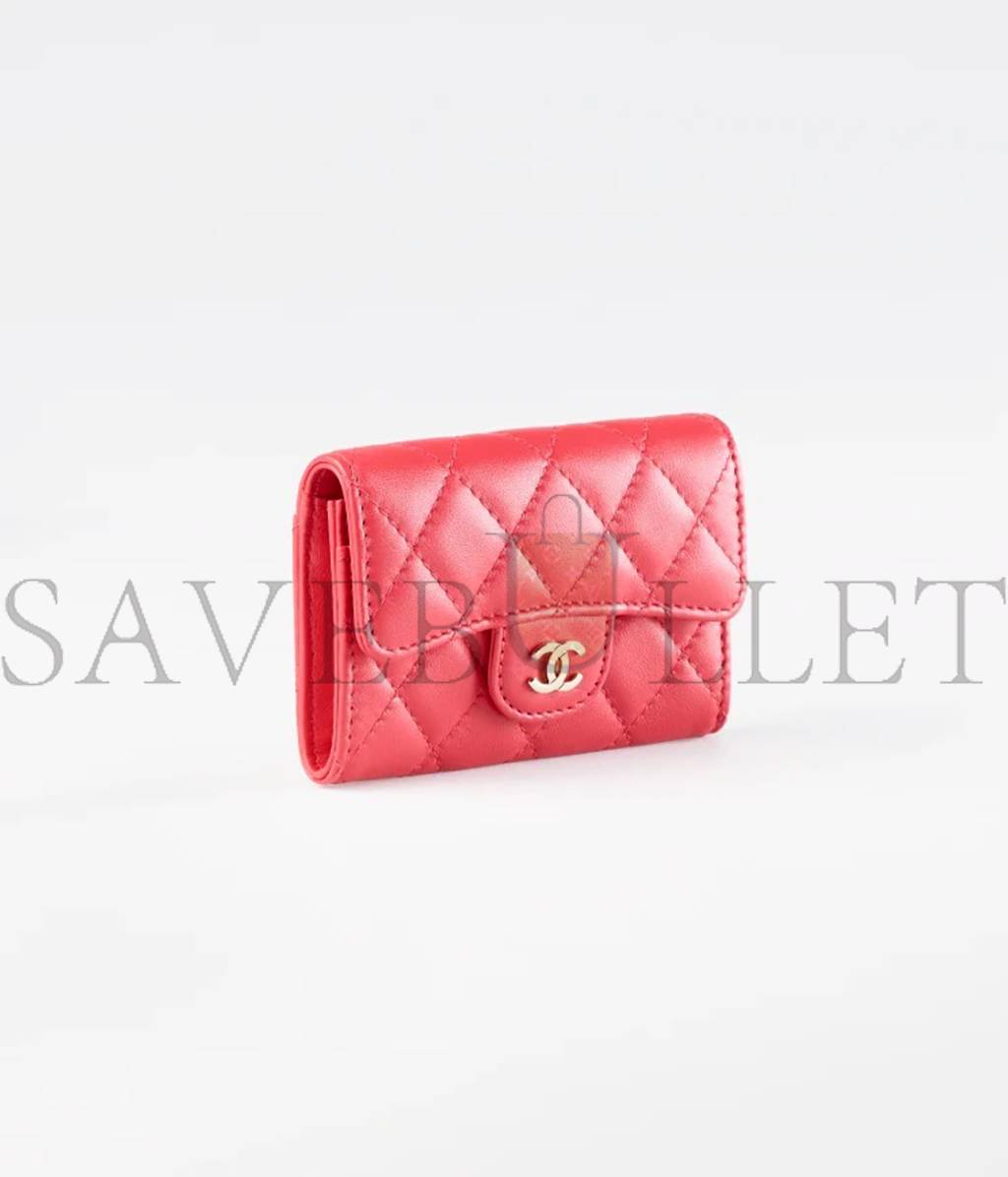 Ch*el classic card holder ap0214 y04059 ni685 （11.3*7.5*2.1cm）